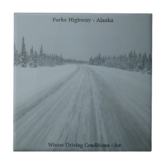 Park-Landstraßen-Eis-Fliese Fliese