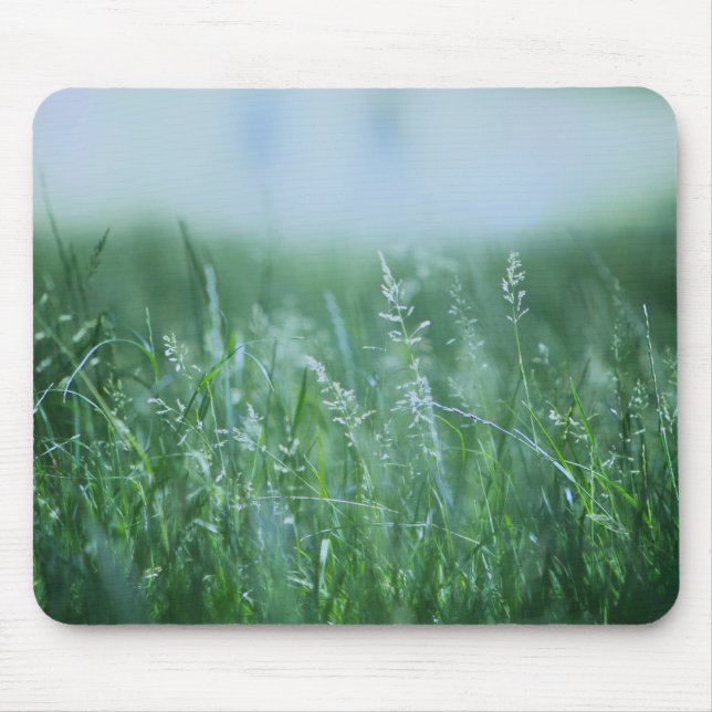 Park mit grünem Detail Mousepad (Vorne)