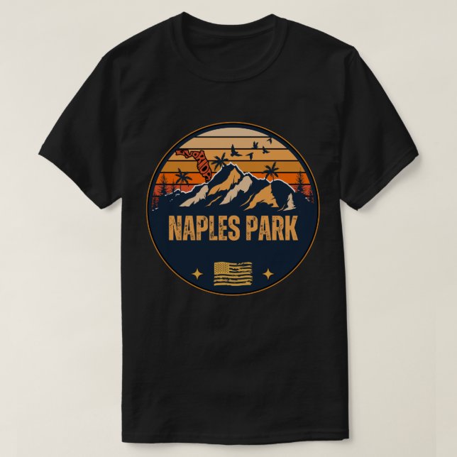 Park Neapel, Florida T-Shirt (Design vorne)