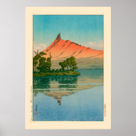 Park Onuma Hokkaido (Kawase Hasui) Poster