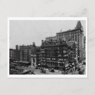 Park Place und Broadway, New York City Vintag Postkarte