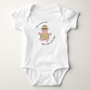 Park Ranger Großpa Baby Strampler