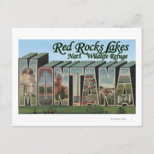 Park Rocks, Montana Postkarte