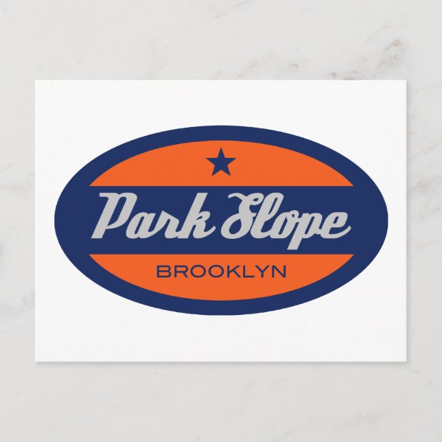 Park Slope Postkarte (Vorderseite)