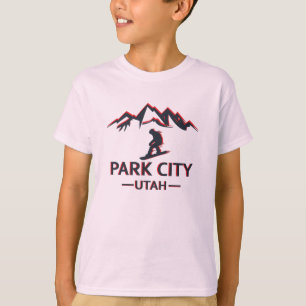 Park Stadt Utah Snowboarden T-Shirt
