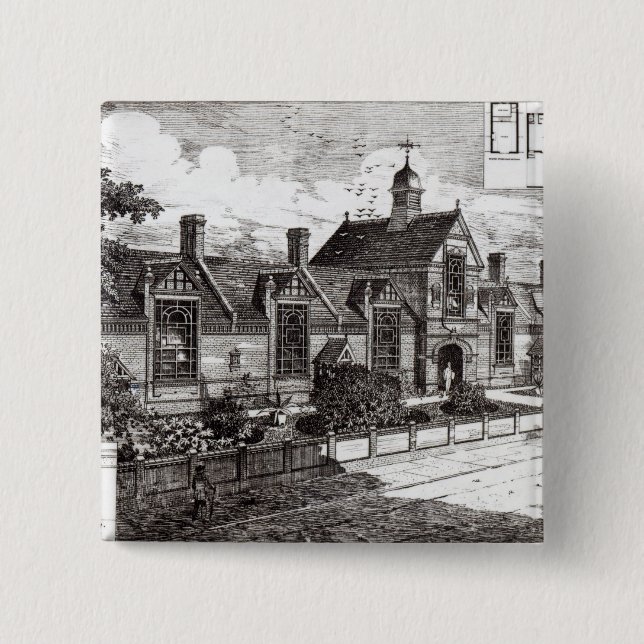 Park-Straße, Hampstead, 'von den Button (Vorderseite)