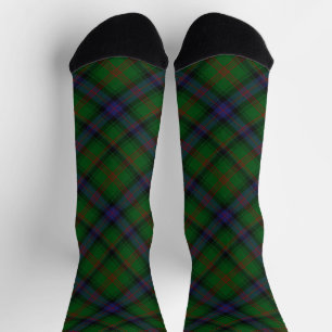 Park tartan grün kariert socken