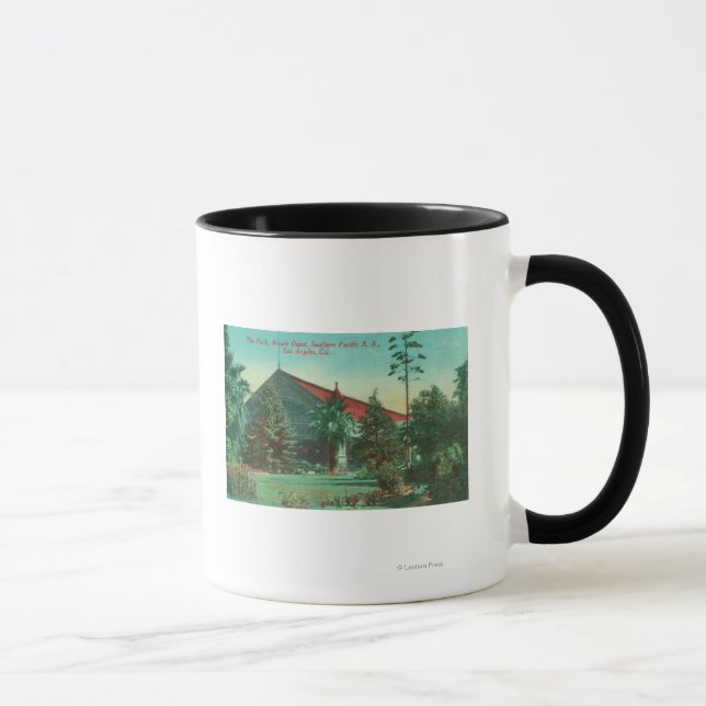 Park View SP RR Arcade Depot Tasse (Rechts)