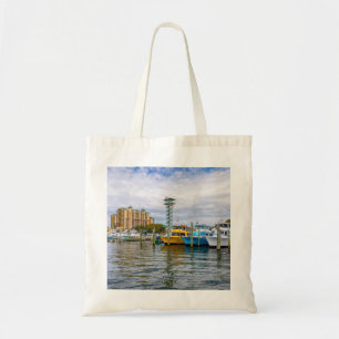 Parkboote Destin Florida Hafen Tote Tag Tragetasche