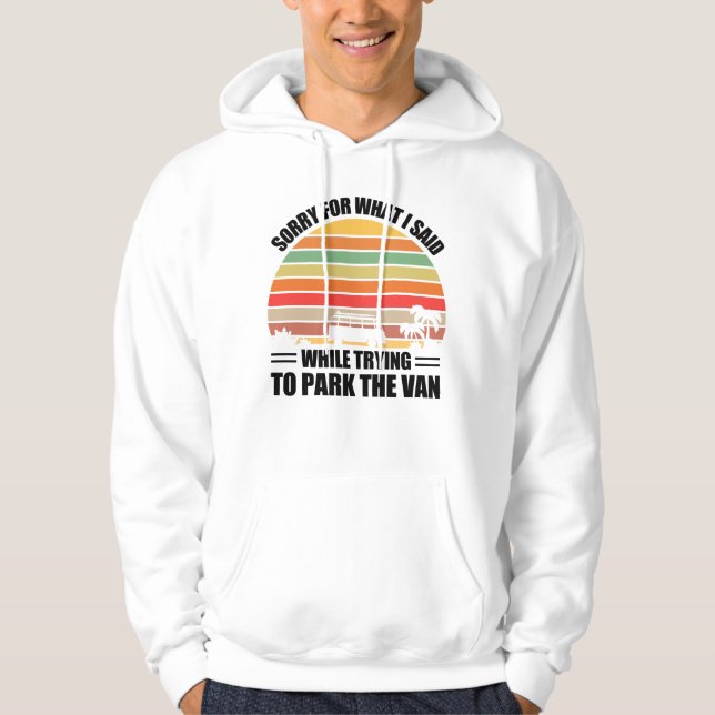 Parken Das Van Funny Verheiratete Geschenk Hoodie (Vorderseite)
