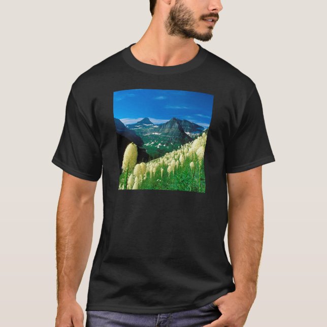 Parken Sie den Highline Hintergletscher Montana T-Shirt (Vorderseite)
