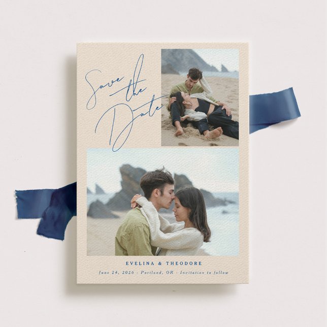 Parker 2 Foto Wedding Save the Date (Von Creator hochgeladen)