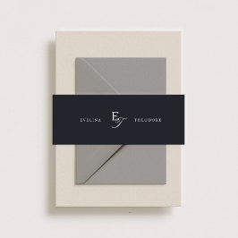 Parker Classic Monogramm Einladungsbanderole