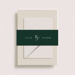 Parker Classic Monogramm Einladungsbanderole