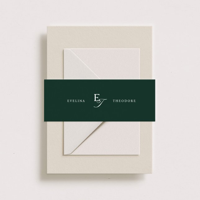 Parker Classic Monogramm Einladungsbanderole (Von Creator hochgeladen)