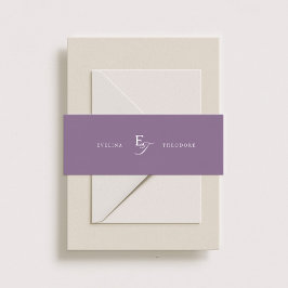 Parker Classic Monogramm Einladungsbanderole