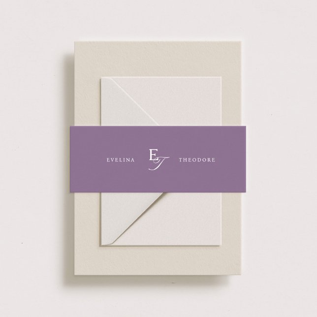 Parker Classic Monogramm Einladungsbanderole (Von Creator hochgeladen)