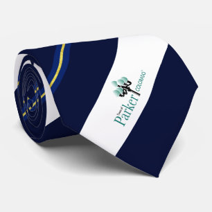 Parker (Colorado) Stadtflagge Neck Tie Krawatte