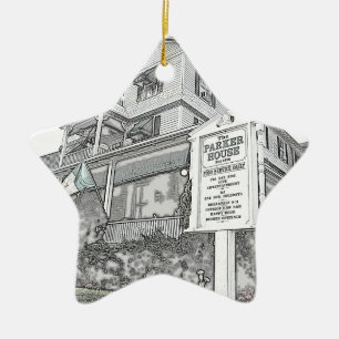 Parker Haus-Skizze - Jersey-Ufer Keramikornament