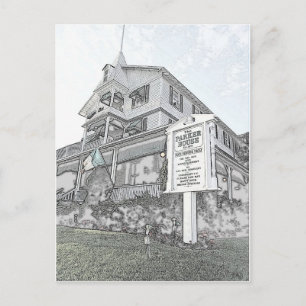 Parker House Sketch - Jersey Shore Postkarte
