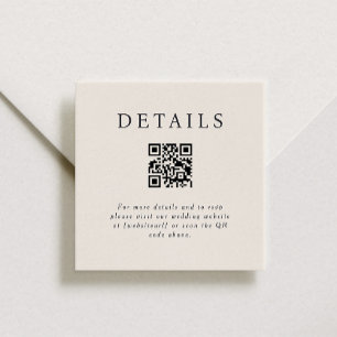 Parker QR Code Einsteckkarte Begleitkarte