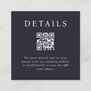 Parker QR Code Einsteckkarte Begleitkarte