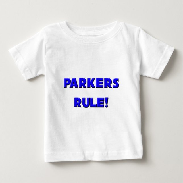 Parker Regel! Baby T-shirt (Vorderseite)