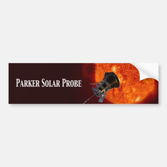Parker Solar Probe Spacecraft Autoaufkleber (Vorne)