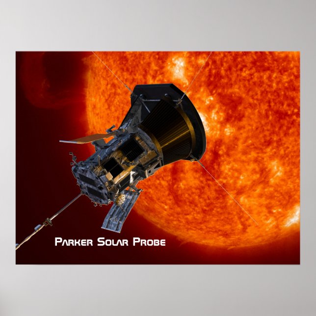 Parker Solar Probe Spacecraft Poster (Vorne)