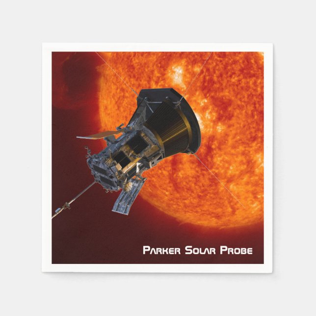 Parker Solar Probe Spacecraft Serviette (Vorderseite)