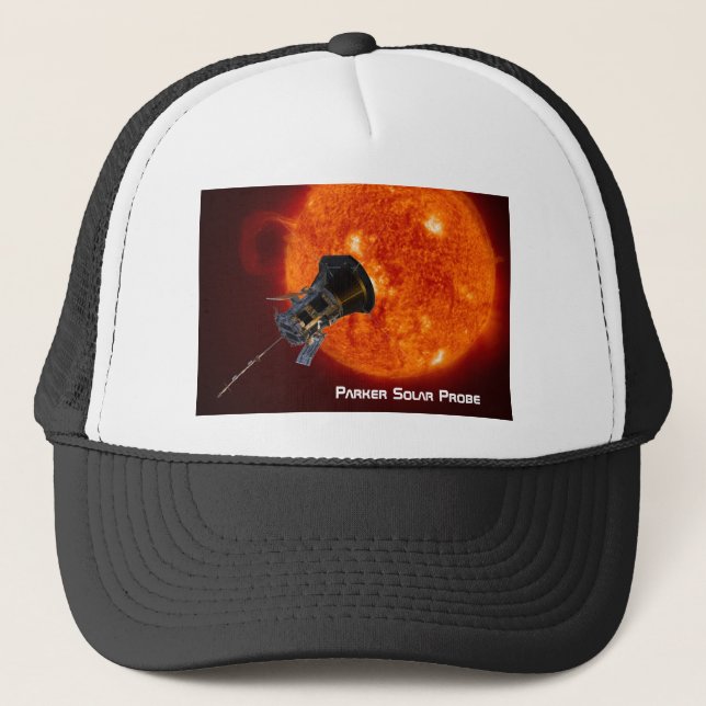 Parker Solar Probe Spacecraft Truckerkappe (Vorderseite)