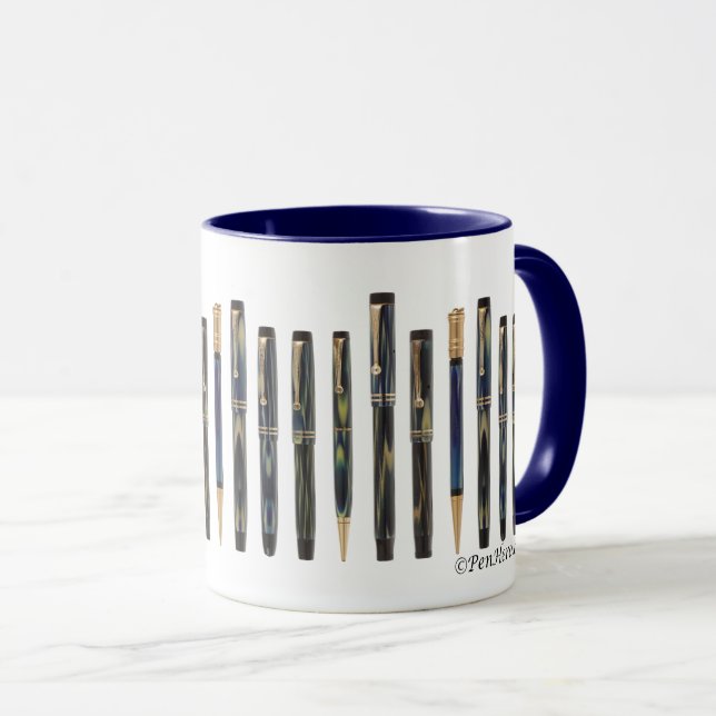 Parker True Blues Tasse (VorderseiteRechts)