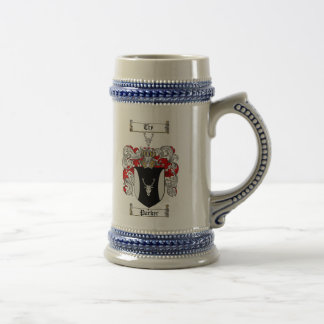 Parker Wappen Stein Bierglas