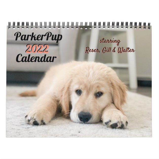 ParkerPup-Kalender 2022 Kalender (Titelbild)