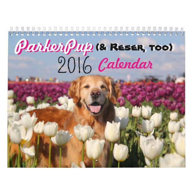 ParkerPup (u. Reser, auch) Kalender 2016 (Titelbild)