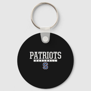 Parkersburg South Patriots Logo Baseball Hs Schlüsselanhänger
