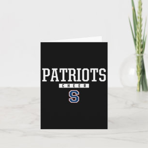 Parkersburg South Patriots Logo Cheer Hs Karte