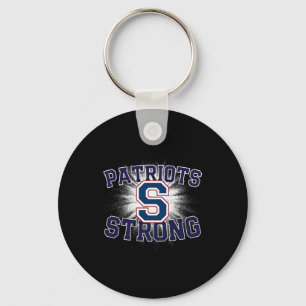 Parkersburg South Patriots Logo Strong Flag Hs Schlüsselanhänger