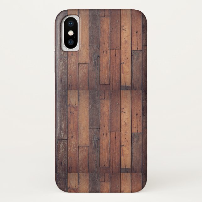 Parkett aus Holz Case-Mate iPhone Hülle (Rückseite)