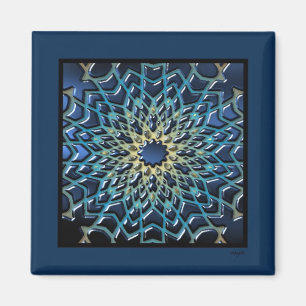 Parkett-Magnet - Marine-Blau Magnet