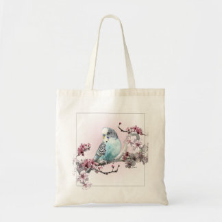 Parkett und Kirschblüten - Tosackbeutel Tragetasche