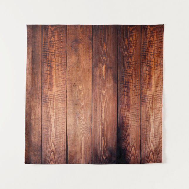 Parkettboden aus Holz Wandteppich (Vorderseite)