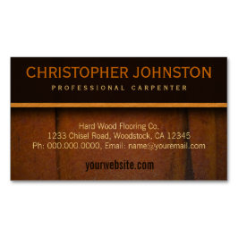 Parkettboden Imitat Holzkohle Visitenkarte Magnetische Visitenkarte