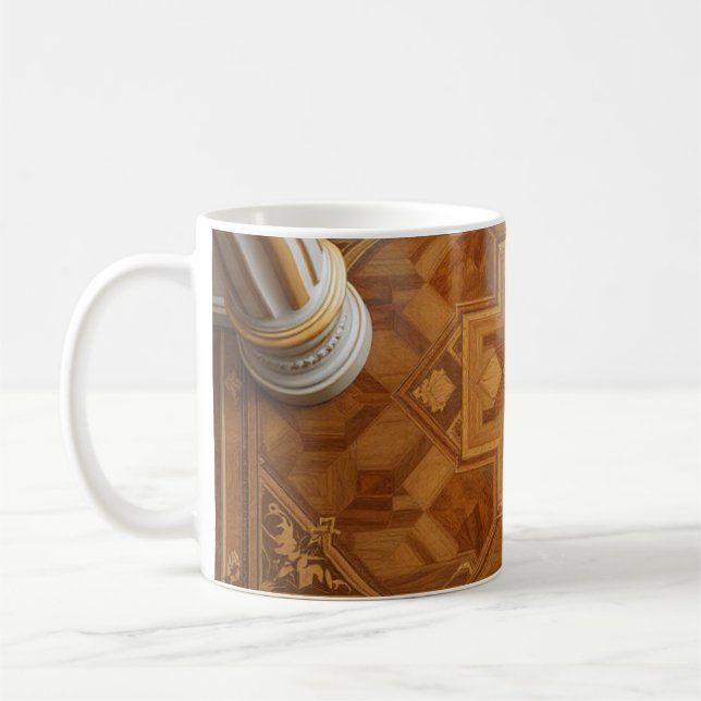 Parkettboden Kaffeetasse (Links)