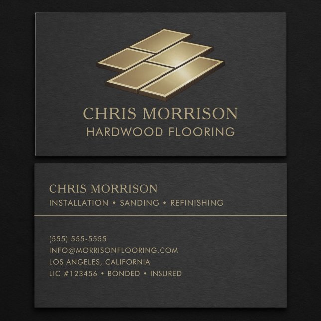 Parkettboden-Profi Visitenkarte (Von Creator hochgeladen)