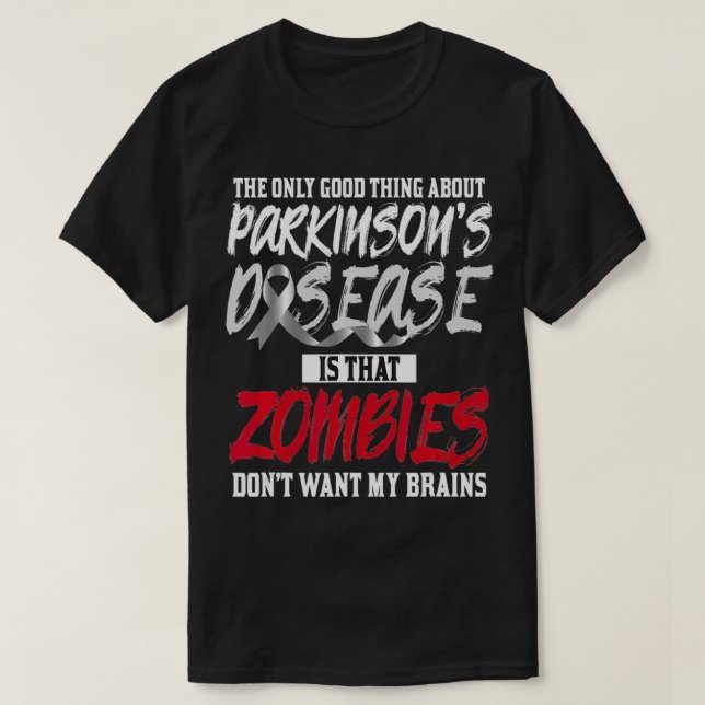 Parkinson-Krankheit Bewusstsein für gute Kriegsübe T-Shirt (Design vorne)