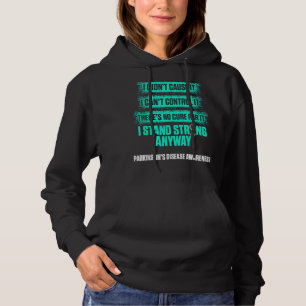 Parkinson-Krankheit Bewusstsein verursacht Warrior Hoodie