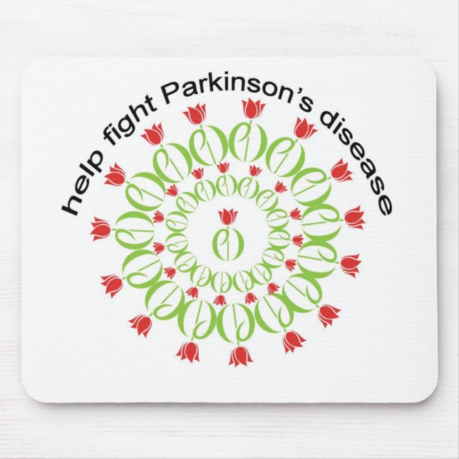 Parkinson-Krankheit, parkinsons Krankheit, Tulpe, Mousepad (Vorne)