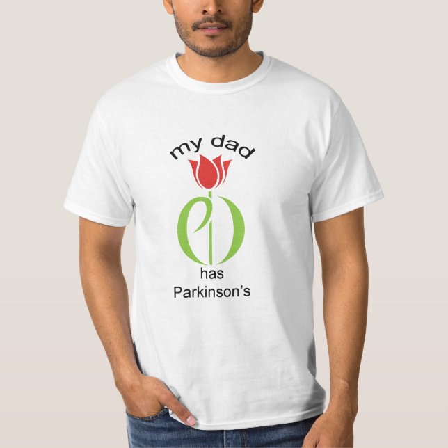 Parkinson-Krankheit, parkinsons Krankheit, Tulpe, T-Shirt (Vorderseite)