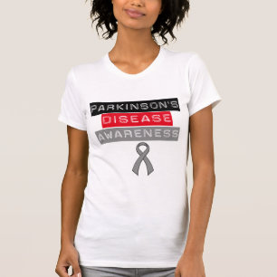 Parkinson-Krankheits-Bewusstseins-Band T-Shirt